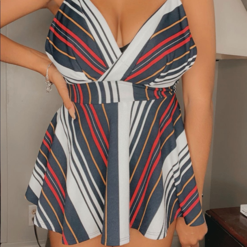 Multi-colored Romper